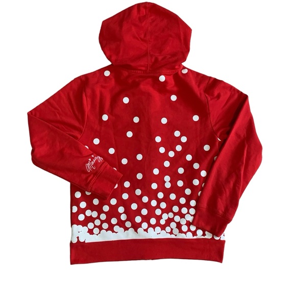 Disney Parks Minnie Mouse Zip Up Hoodie Size Large - Picture 2 of 7